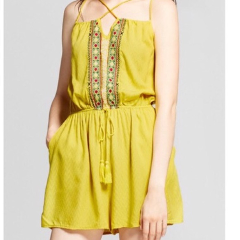Xhilaration - Yellow Romper